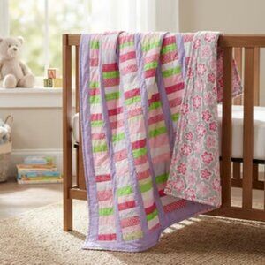 "Dot, Dot, Dash, Daisy" Lap Quilt